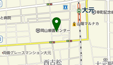 岡山地方法務局岡山西出張所の地図画像