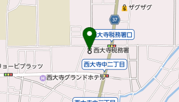 西大寺税務署の地図画像
