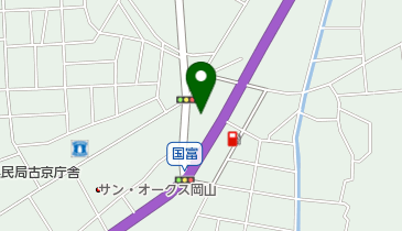 岡山東年金事務所の地図画像