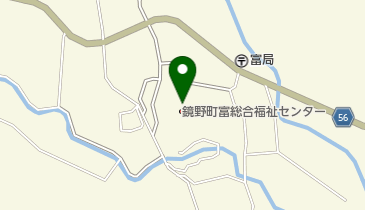 鏡野町富総合福祉センターの地図画像