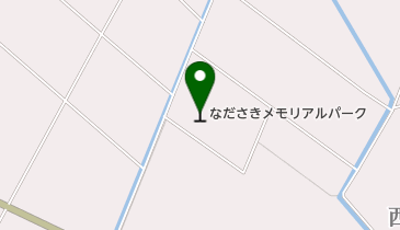 岡山市なださきメモリアルパークの地図画像