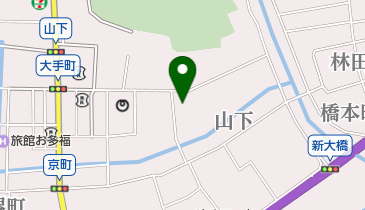 ハローワーク津山の地図画像