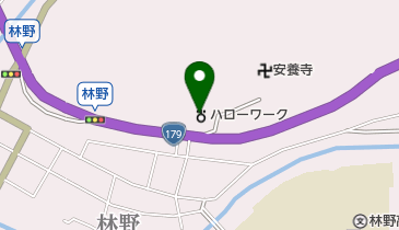 ハローワーク津山美作出張所の地図画像