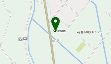 赤磐市消防本部の地図画像