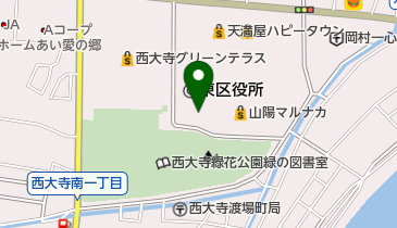 岡山市東消防署の地図画像