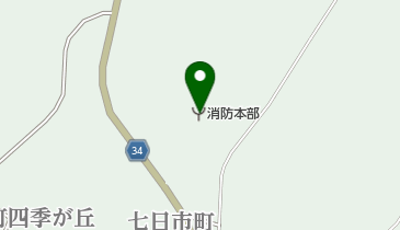 井原消防署の地図画像