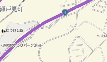 美作市消防署の地図画像