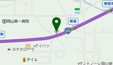 中消防署竜操出張所の地図画像