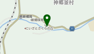 新見市消防署神郷分署の地図画像