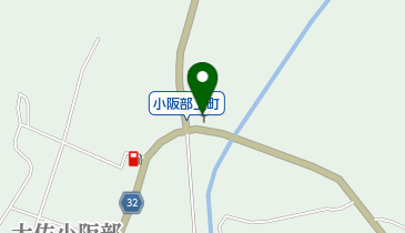 新見市消防署大佐分署の地図画像