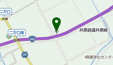 玉島消防署真備分署の地図画像