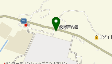 瀬戸内市消防署牛窓分駐所の地図画像