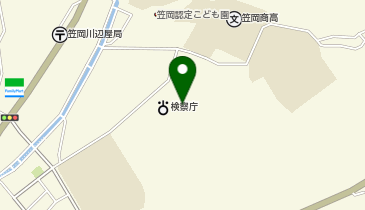 岡山家庭裁判所笠岡出張所の地図画像