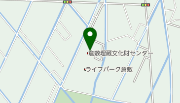 倉敷埋蔵文化財センターの地図画像