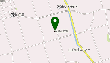 吉備考古館の地図画像