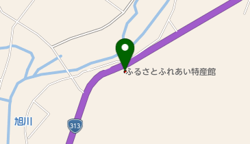 真庭市八束ふるさとふれあい特産館の地図画像
