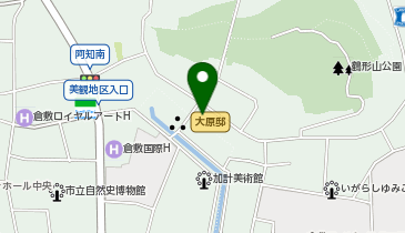 児島虎次郎記念館の地図画像