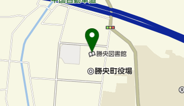 勝央図書館の地図画像