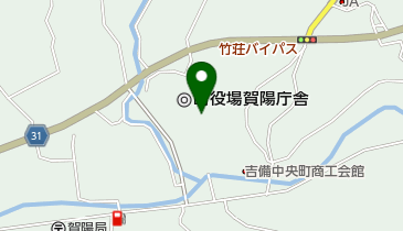 ロマン高原かよう図書館の地図画像