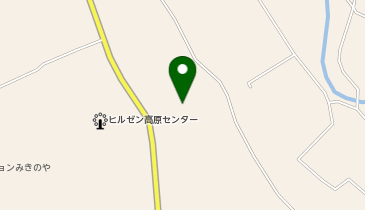 真庭市蒜山ミュージアムの地図画像