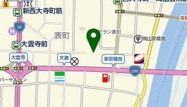 岡山芸術創造劇場ハレノワの地図画像