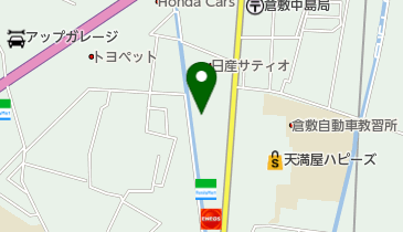 ベルモニーホール倉敷典礼会館の地図画像