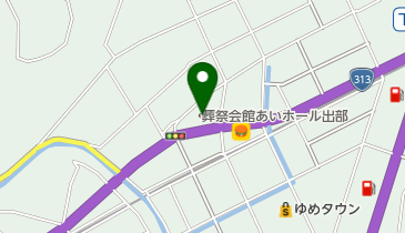 葬祭会館あいホール出部の地図画像