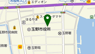 山陽新聞社玉野支社の地図画像