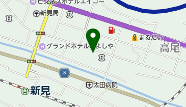 山陽新聞社新見支局の地図画像
