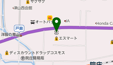 中国銀行院庄支店の地図画像