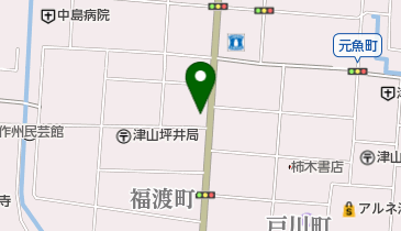 トマト銀行津山支店の地図画像