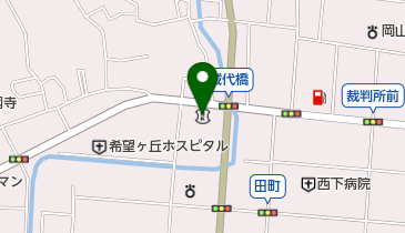 広島銀行津山支店の地図画像