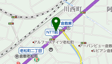 もみじ銀行倉敷支店の地図画像