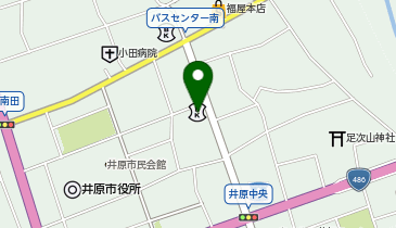 トマト銀行矢掛支店の地図画像