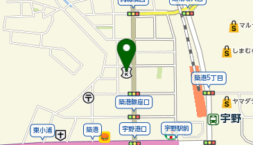 おかやま信用金庫東児支店の地図画像