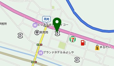 備北信用金庫中央支店の地図画像