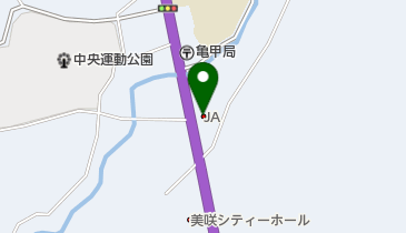 JA晴れの国岡山中央支店の地図画像