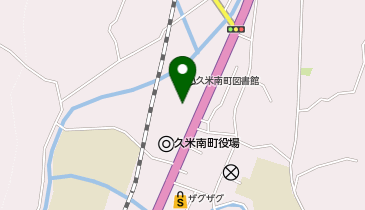 JA晴れの国岡山久米南支店の地図画像