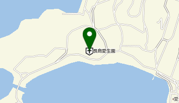 国立療養所長島愛生園の地図画像