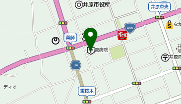 菅病院の地図画像