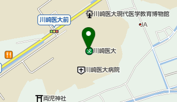 私立川崎医科大学の地図画像