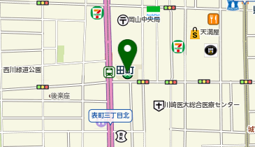 私立川崎医療短期大学の地図画像