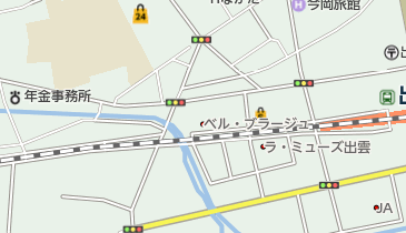 岡山県立笠岡商業高校の地図画像