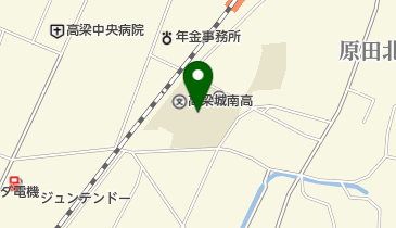 岡山県立高梁城南高校の地図画像