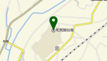 岡山県立和気閑谷高校の地図画像
