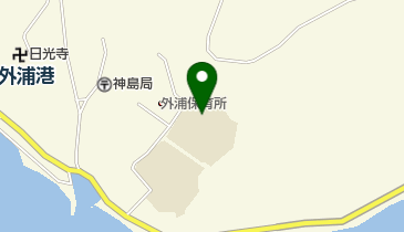 笠岡市立神島外中学校の地図画像
