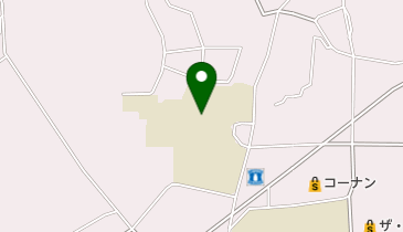 浅口市立鴨方中学校の地図画像