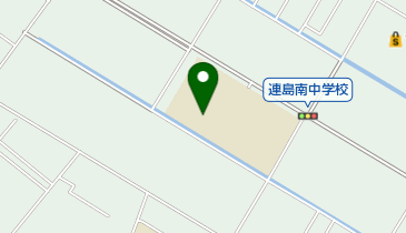 倉敷市立連島南中学校の地図画像