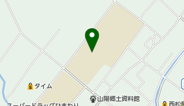 赤磐市立高陽中学校の地図画像