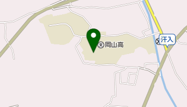 私立岡山中学校の地図画像